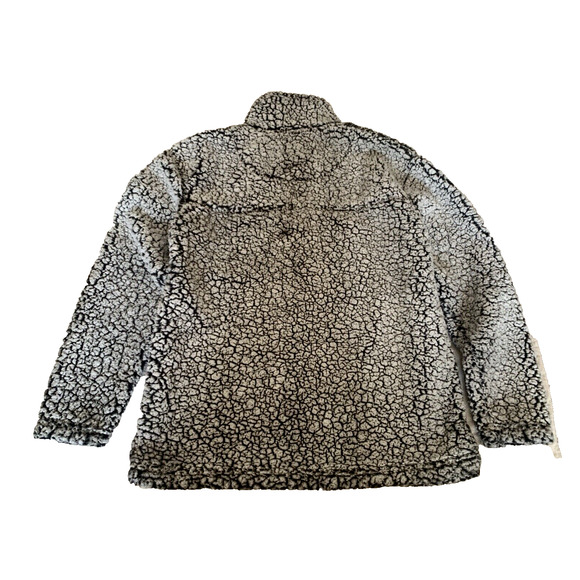 Park City Boxercraft Sherpa Pullover Womens Small 1/4 Zip Soft Fuzzy Sweatshirt - Picture 3 of 13